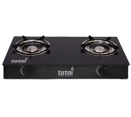 Picture of Totai Tabletop Glass Manual Gas Stove (2 Burners)