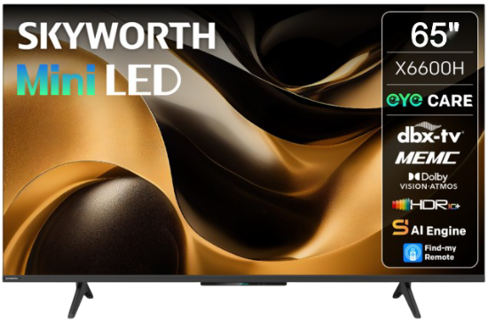 Picture of Skyworth 65 Inch 4k UHD MiniLED Google TV