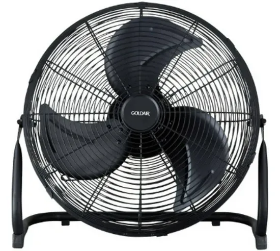 Picture of Goldair High Velocity 46CM A++ 460 mm Floor Fan (Black)