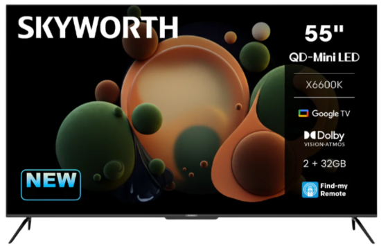 Picture of Skyworth 55 Inch UHD 4K QLED Google TV