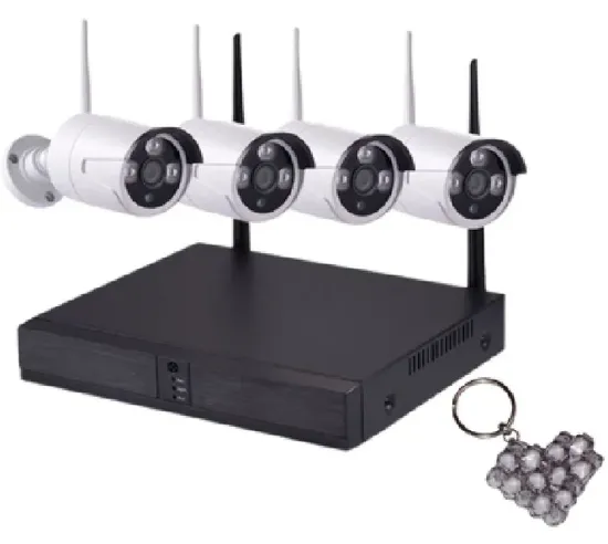 Picture of perfect deals AB-JK18 Wifi Camera Surveillance Kit 4 Channel Camera Housing For  Indoor & Outdoor ()