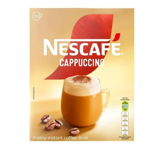 Nescafe Original Cappuccino Sachets 20 x 18g
