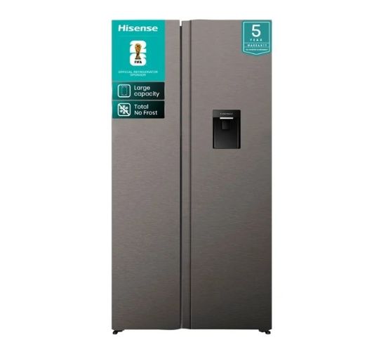 Hisense 541l Side By Side Fridge With Water Dispense